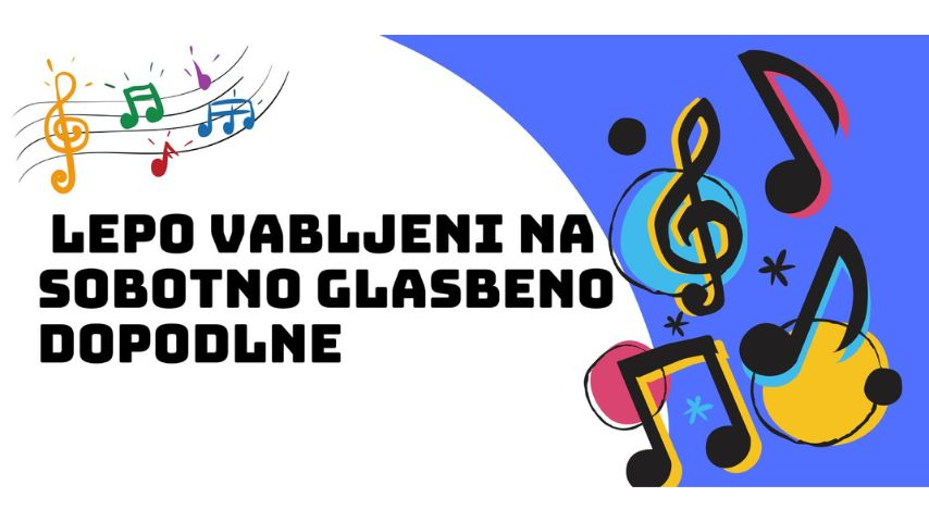 Sobotno glasbeno dopoldne